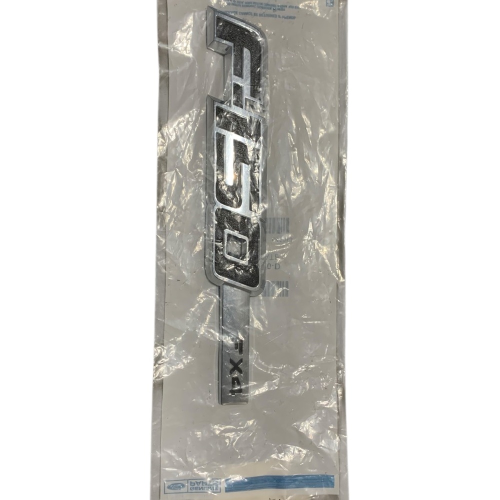 Ford OEM FX4 Emblem in Silver and Black